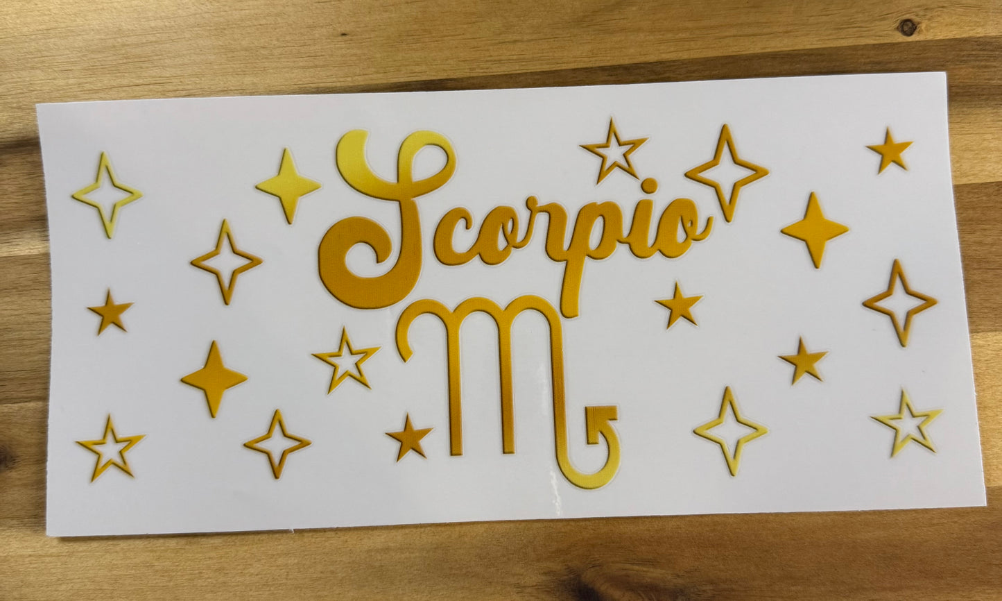 Sternzeichen Scorpion Gold