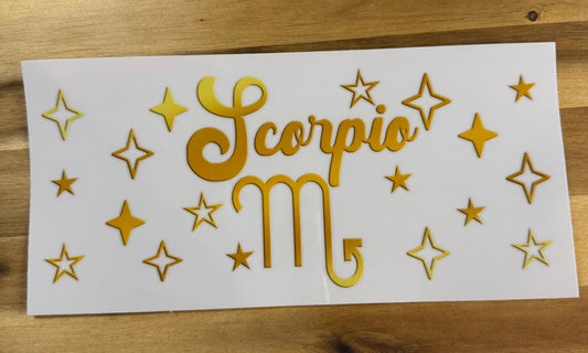Sternzeichen Scorpion Gold