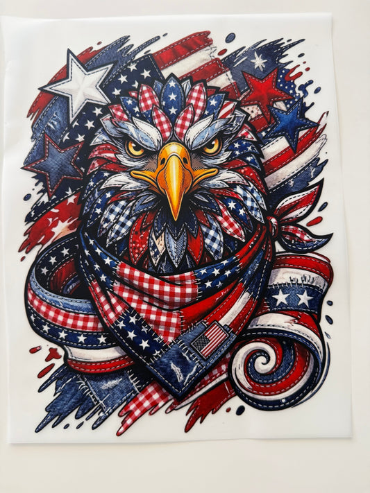 Textil-Sticker Eagle US