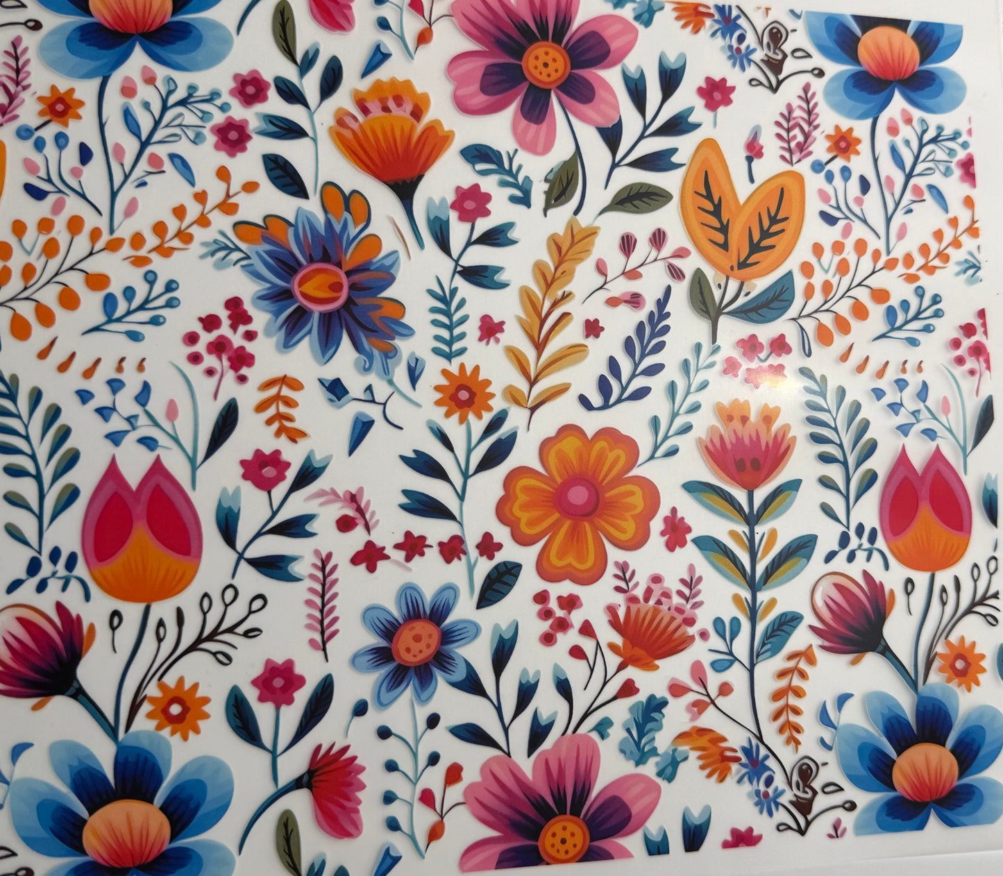 Textil Sticker- Flower