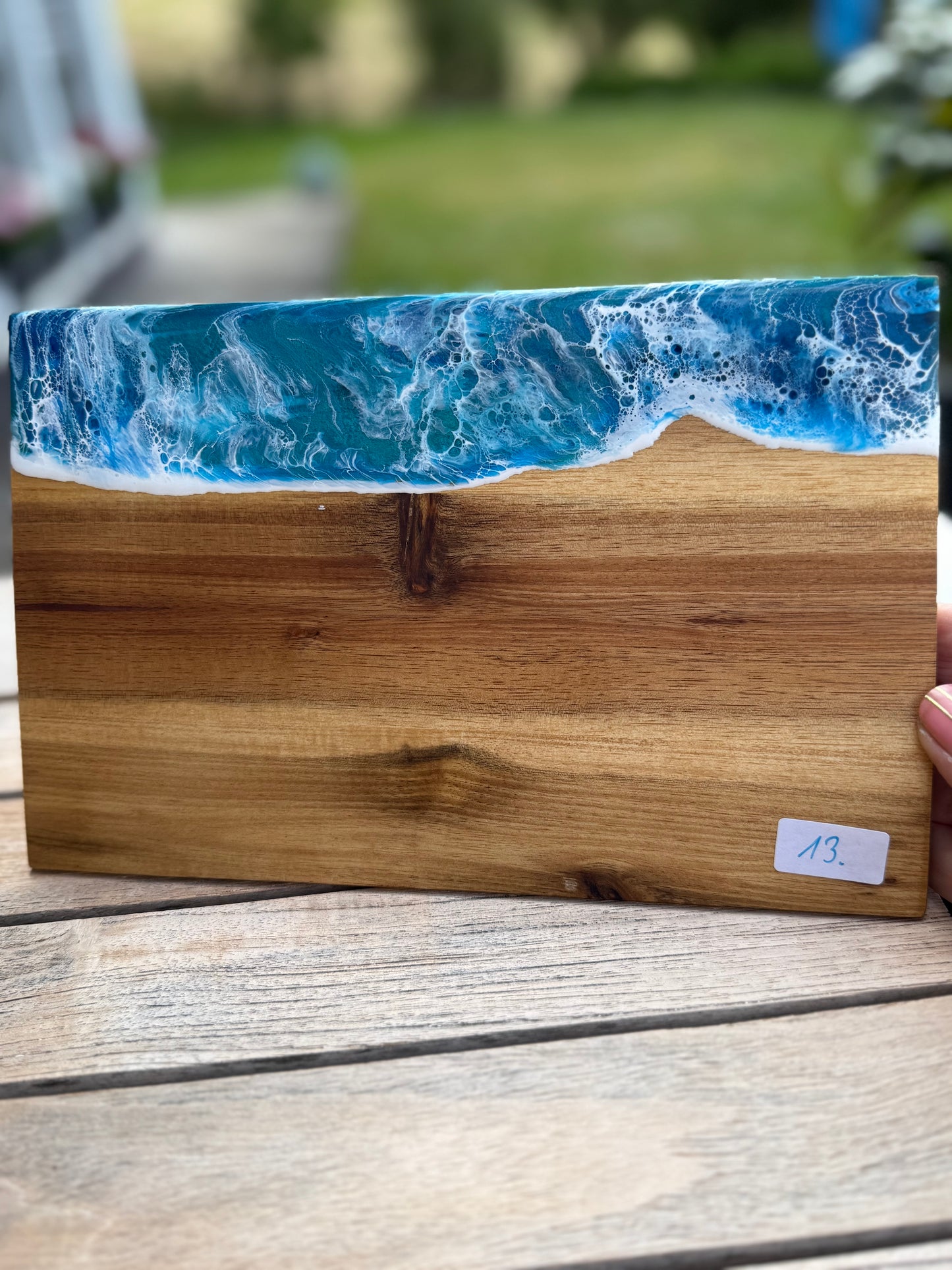 Küstentanz – Ocean Art Brettchen Nr. 13