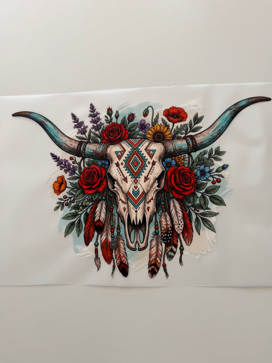 Textil-Sticker Bull
