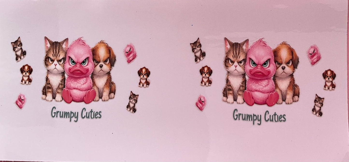 Grumpy cuties pink