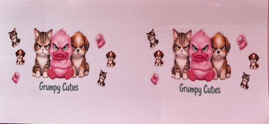 Grumpy cuties pink