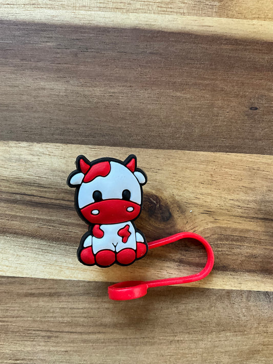 🐮 Süße Kuh-Strohhalmabdeckungen – Schutz & Style für dein Trinkglas
