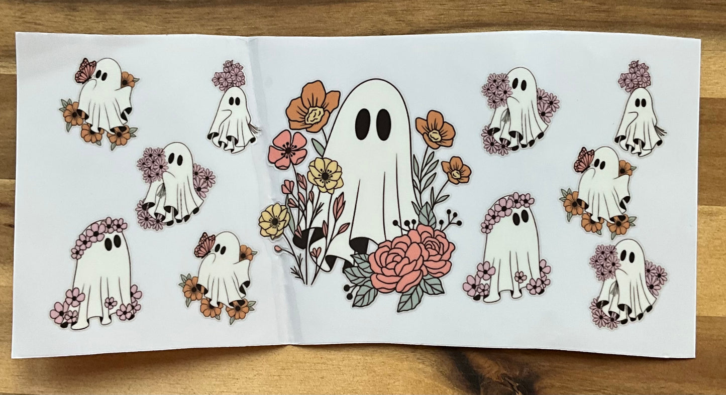 Flower Cute Ghost
