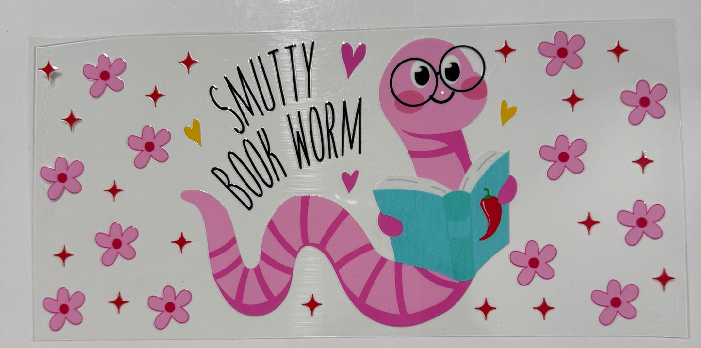 Smutty Bookworm pink