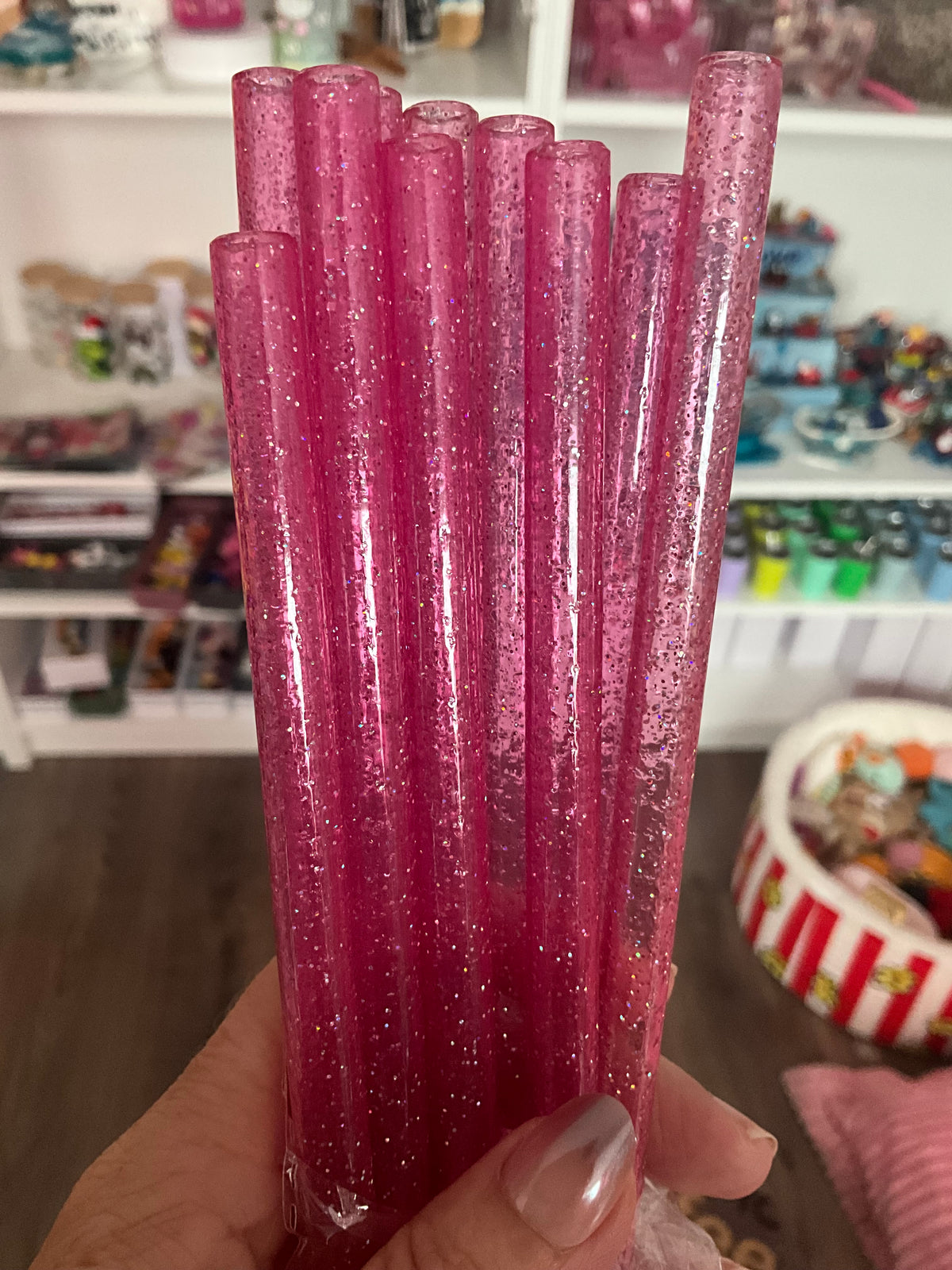 Wiederverwendbarer Strohhalm – verschiedene Designs für 1,2 Liter Cup 40 OZ