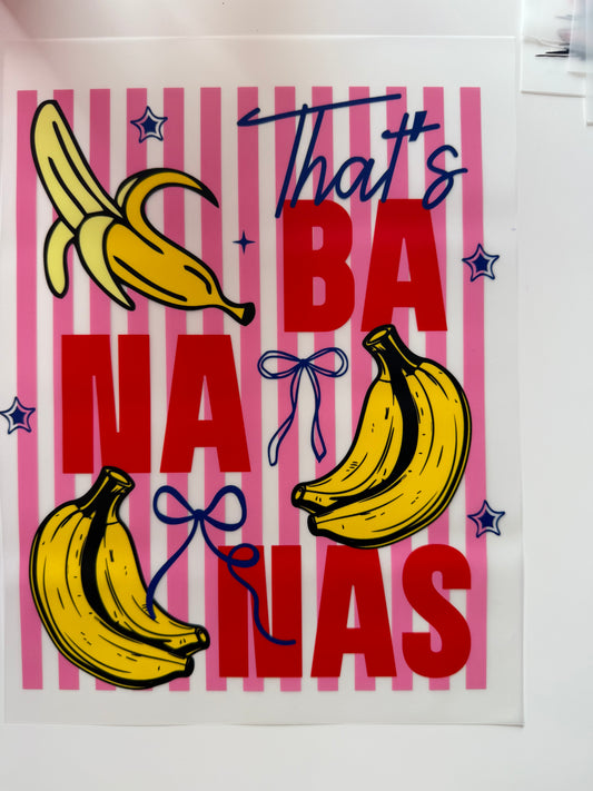 That’s Bananas pink/White