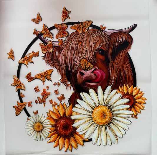 Kuh Blumen