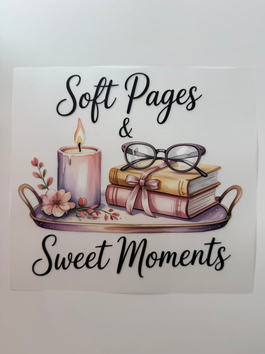 Textil-Sticker Soft Pages / Taschen
