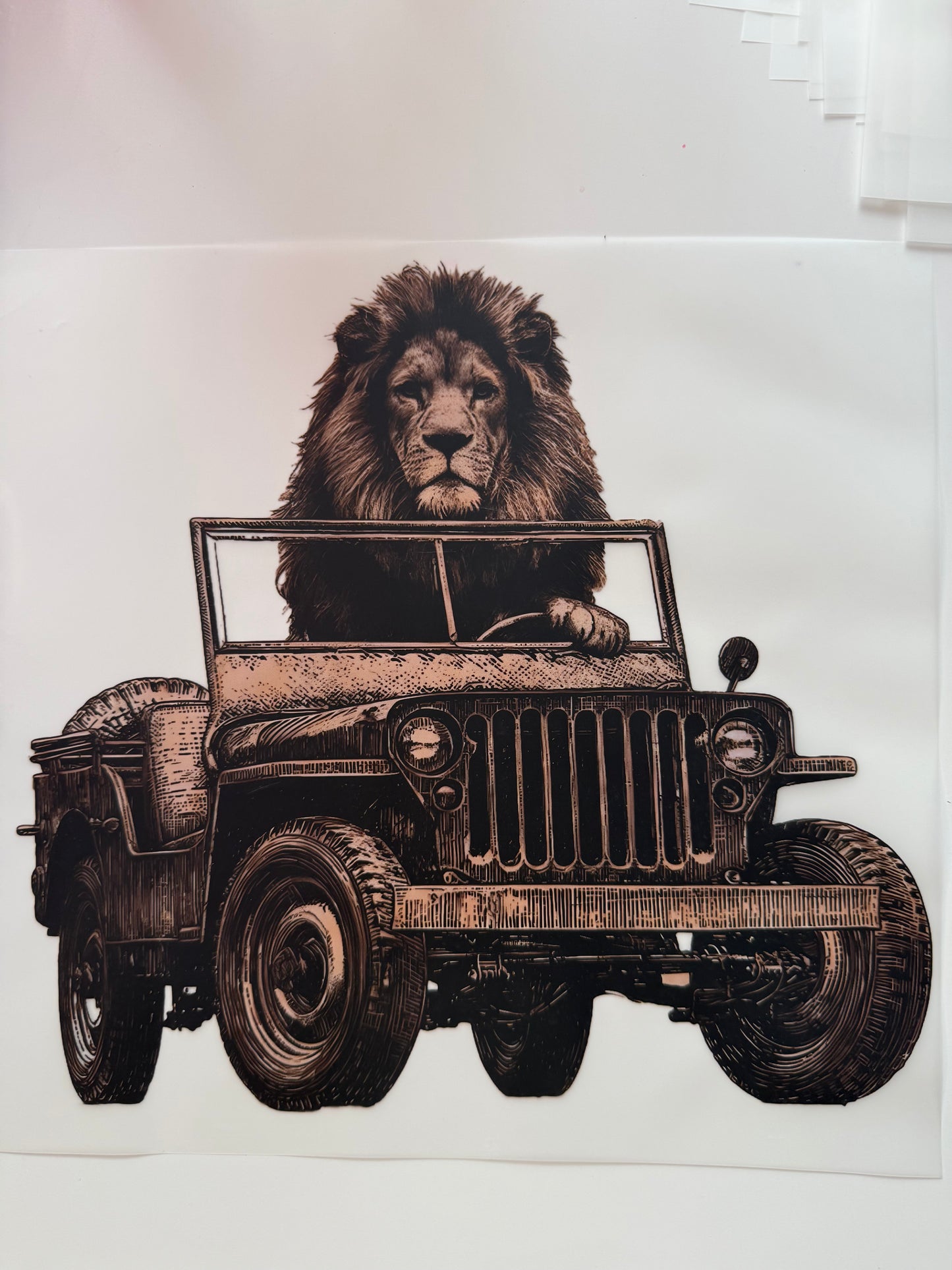Car Lion Löwe