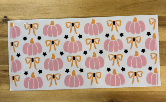 Pumpkin and ribbons