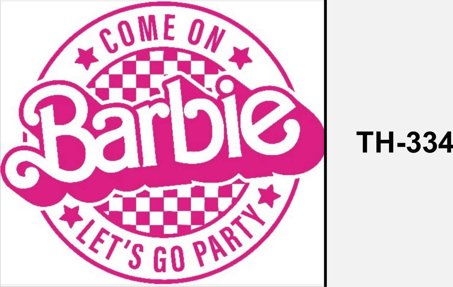 Single Sticker ca.10 cm TH-334