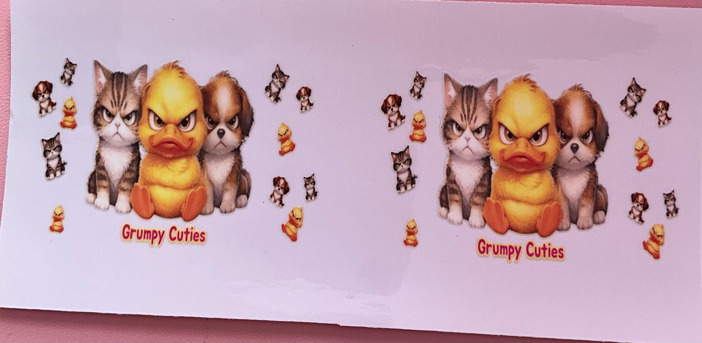Grumpy cuties