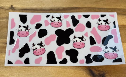 Rosa und Schwarz Kühe  🐄