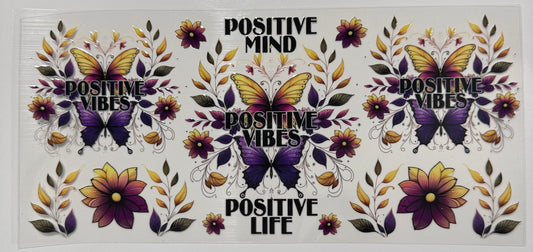 Butterflies positive vibes