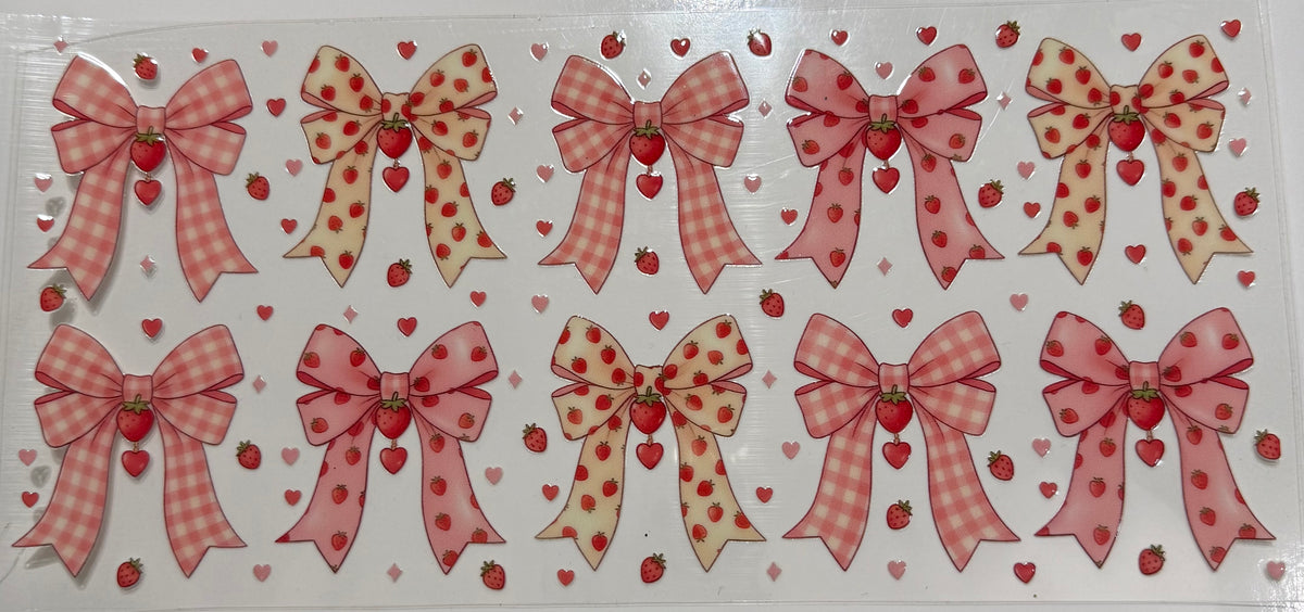 Schleife Erdbeeren