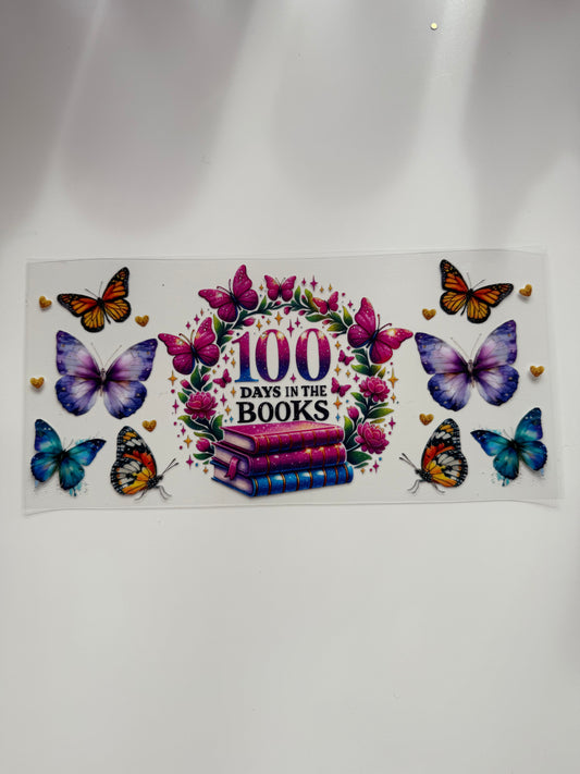 100 days in th books