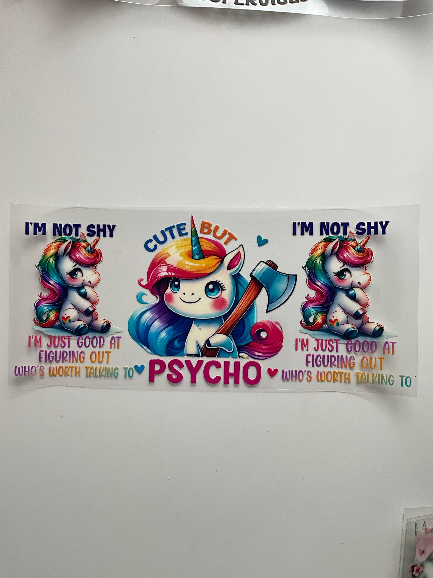 Unicorn Einhorn psycho …