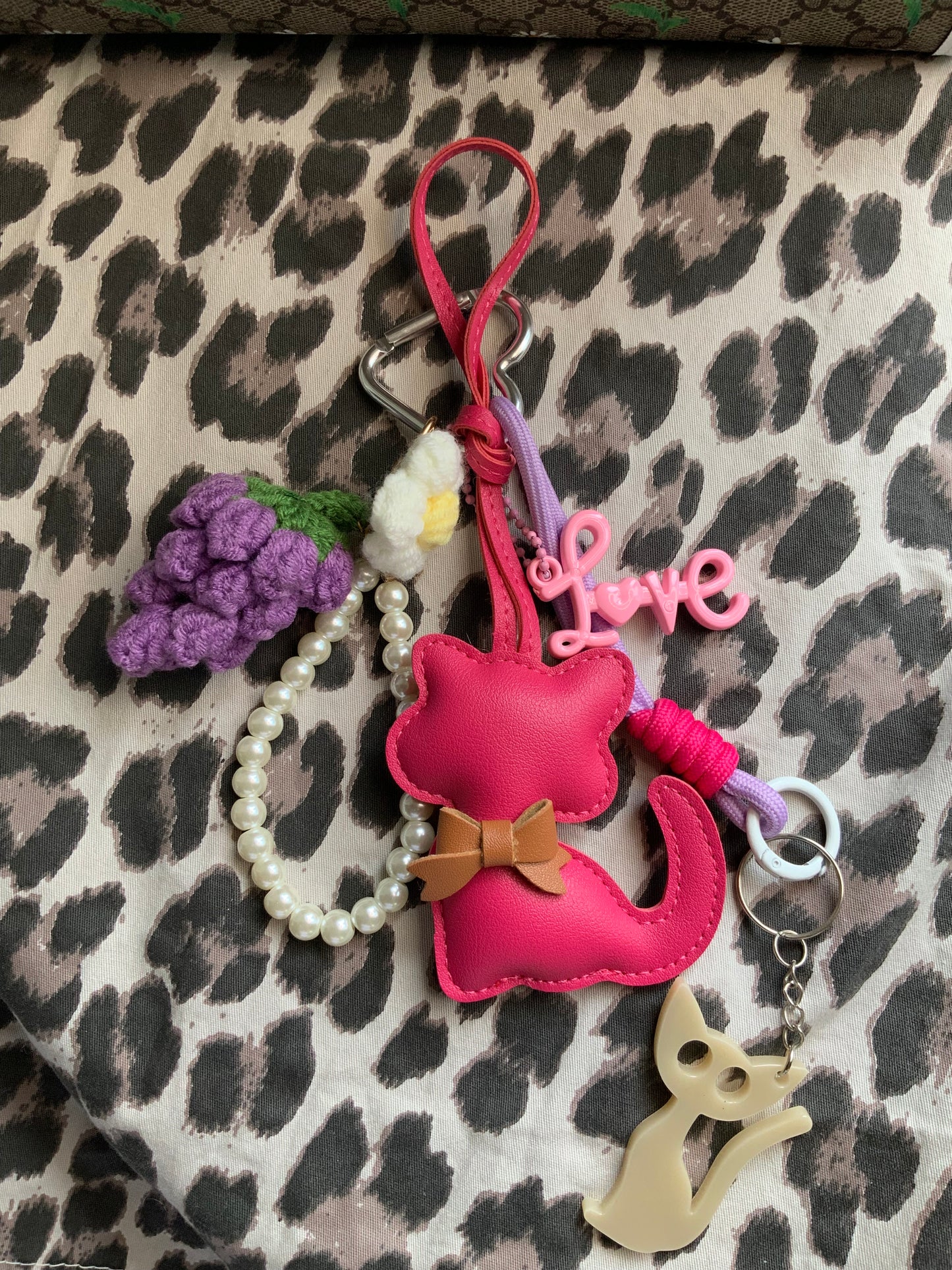 ✨ „Cutie Cat“ Taschen- & Schlüsselanhänger – handmade & einzigartig! ✨