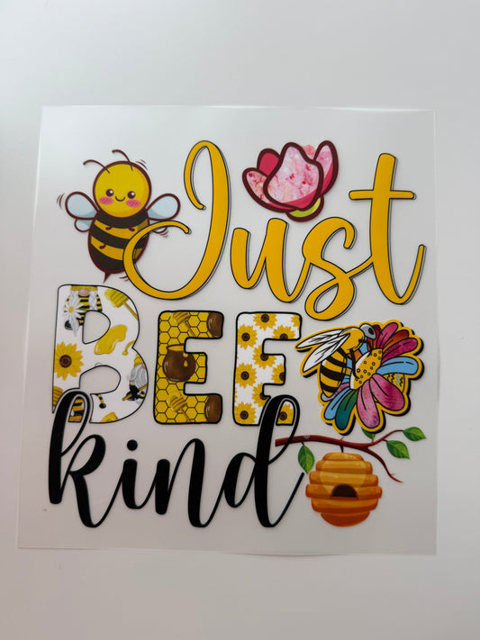 Textil-Sticker Just Bee kind / Kid size