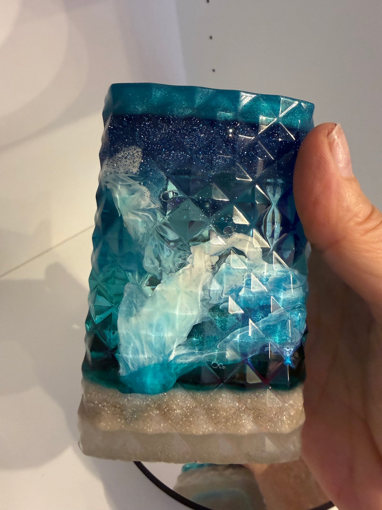 Wunderschöner Beach Vibes Resin-Stiftehalter