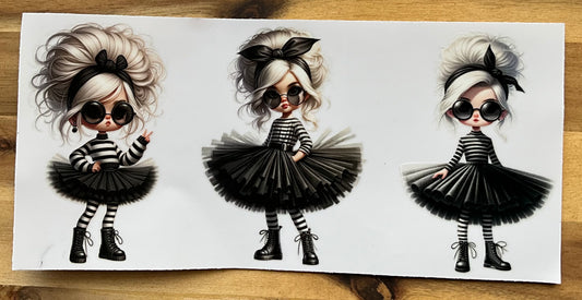 166 girl black swan