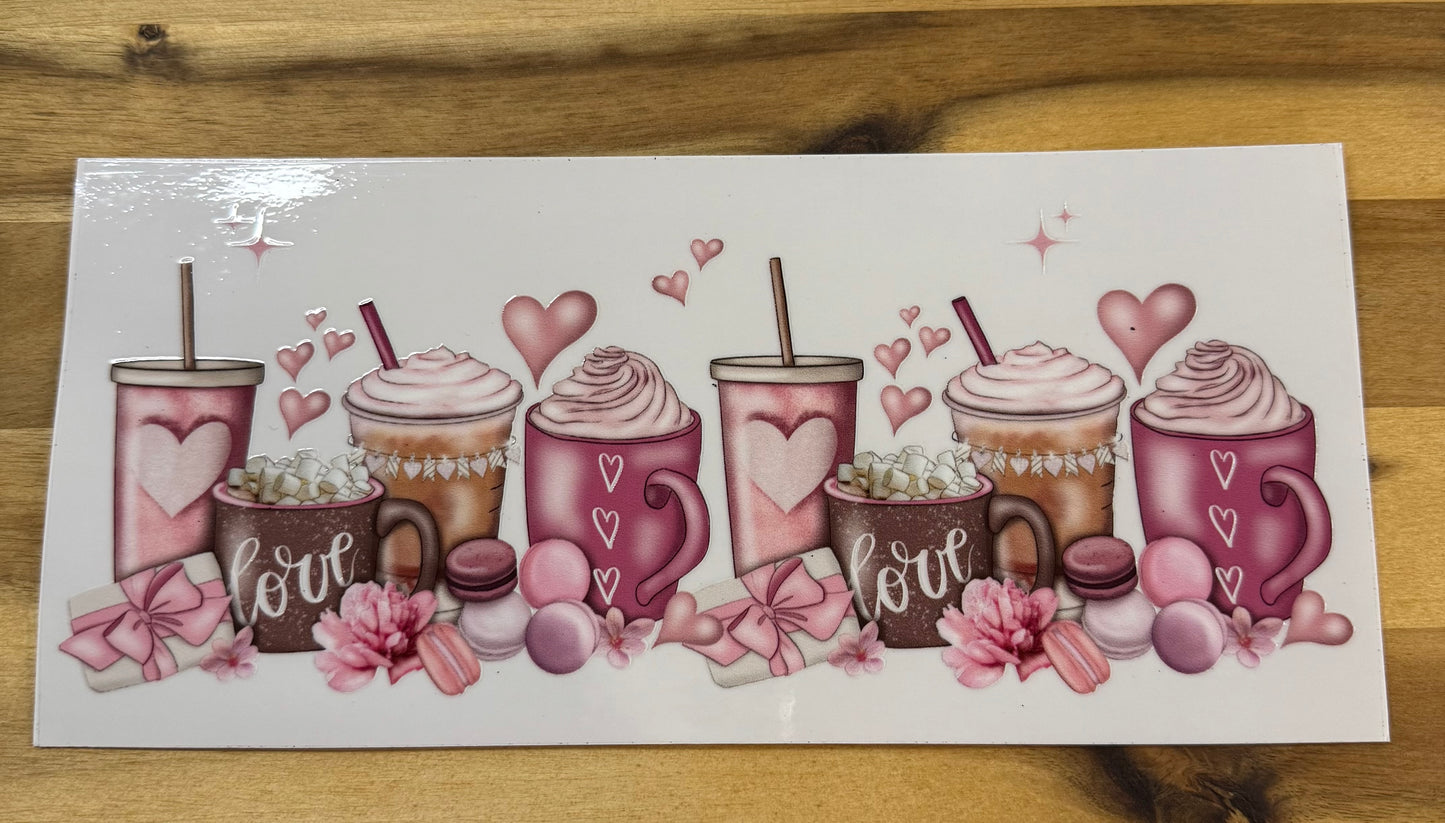 Coffee pink love