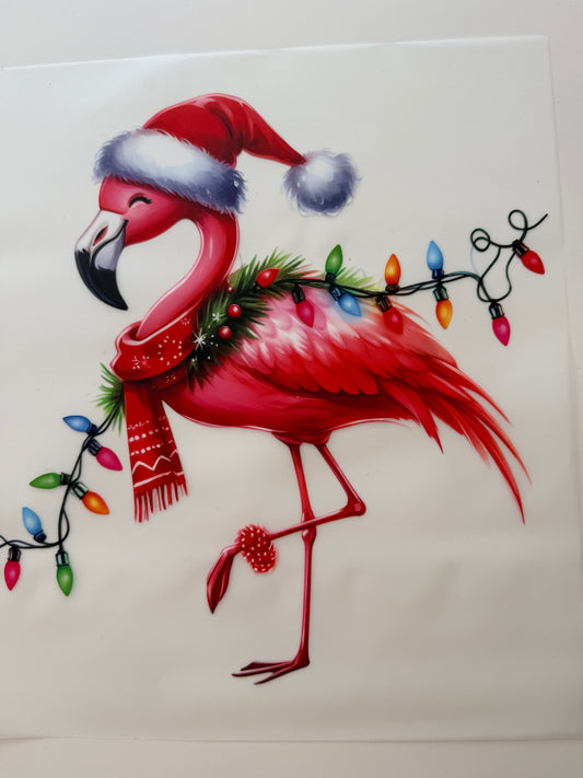 Flamingo weihnachten