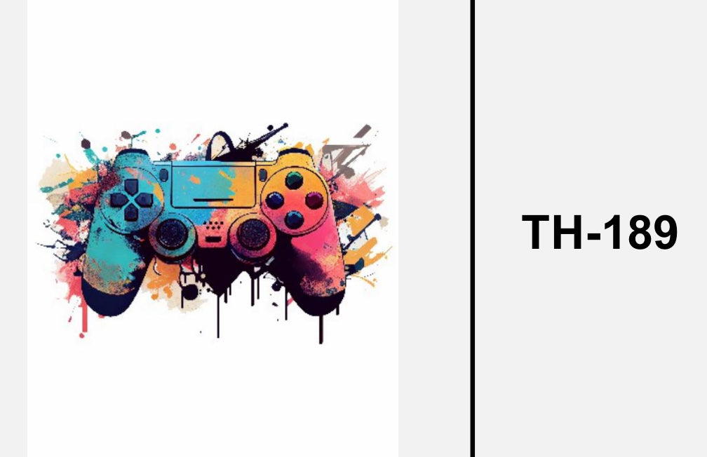 Single Sticker ca.10 mal 10 cm TH-189 Gamer