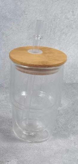 SNOW Glob Individuelle Doppelwandbecher aus Glas – ca. 80ml