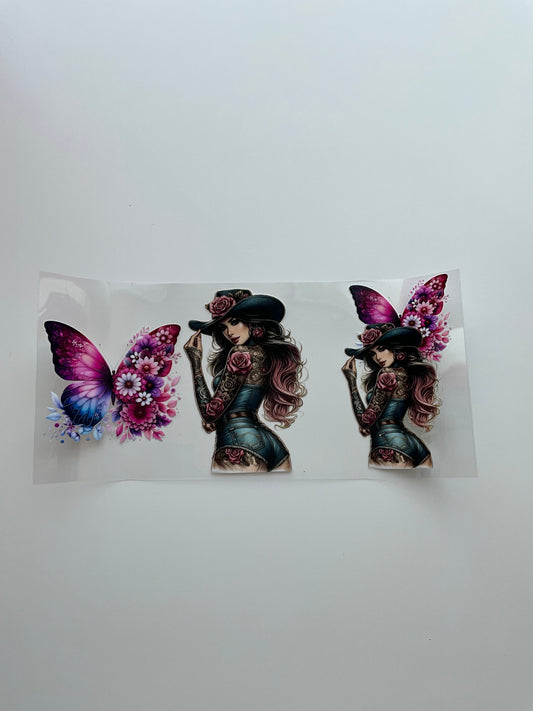 Schmetterling & Girl