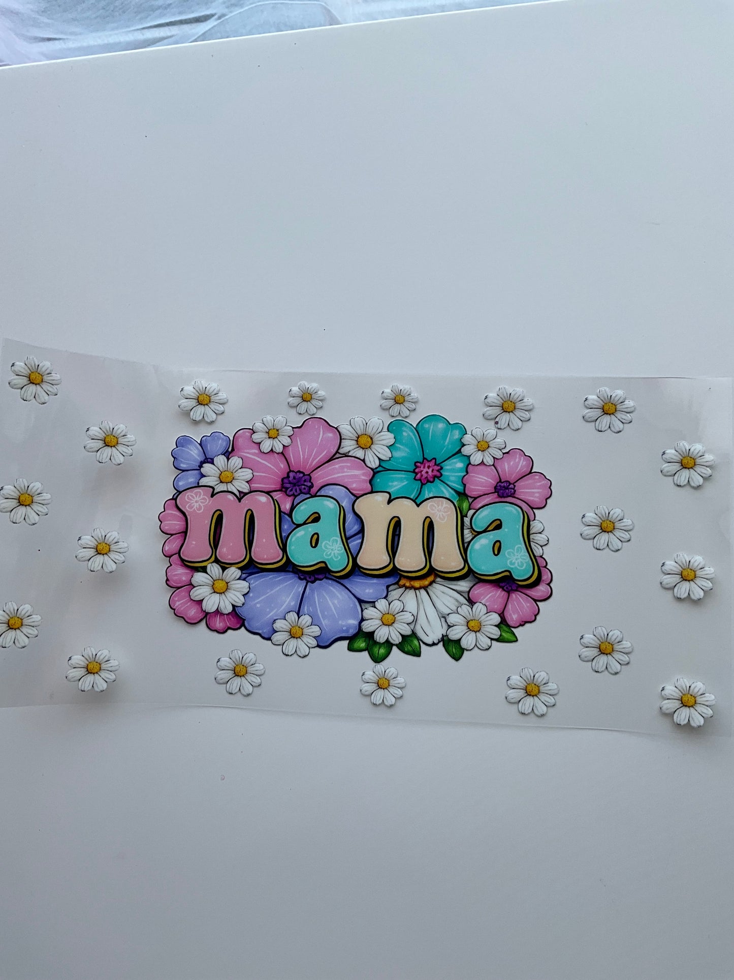 Mama und Blumen