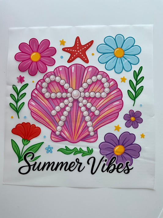 Textil Sticker summer vibes