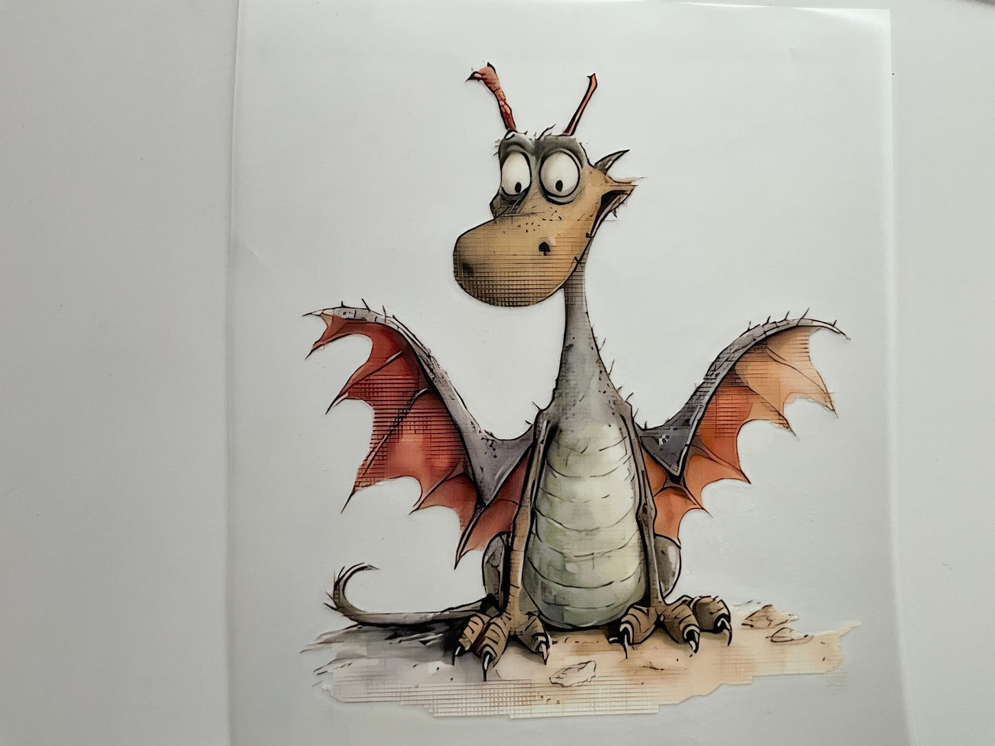 Textil Sticker- Dragon 4