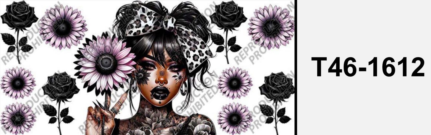 Girl  Flower T46-1612