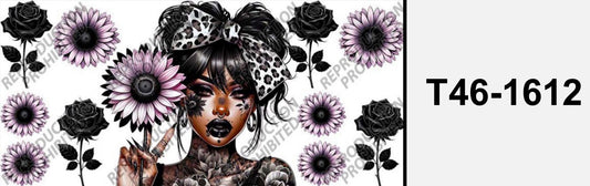 Girl  Flower T46-1612
