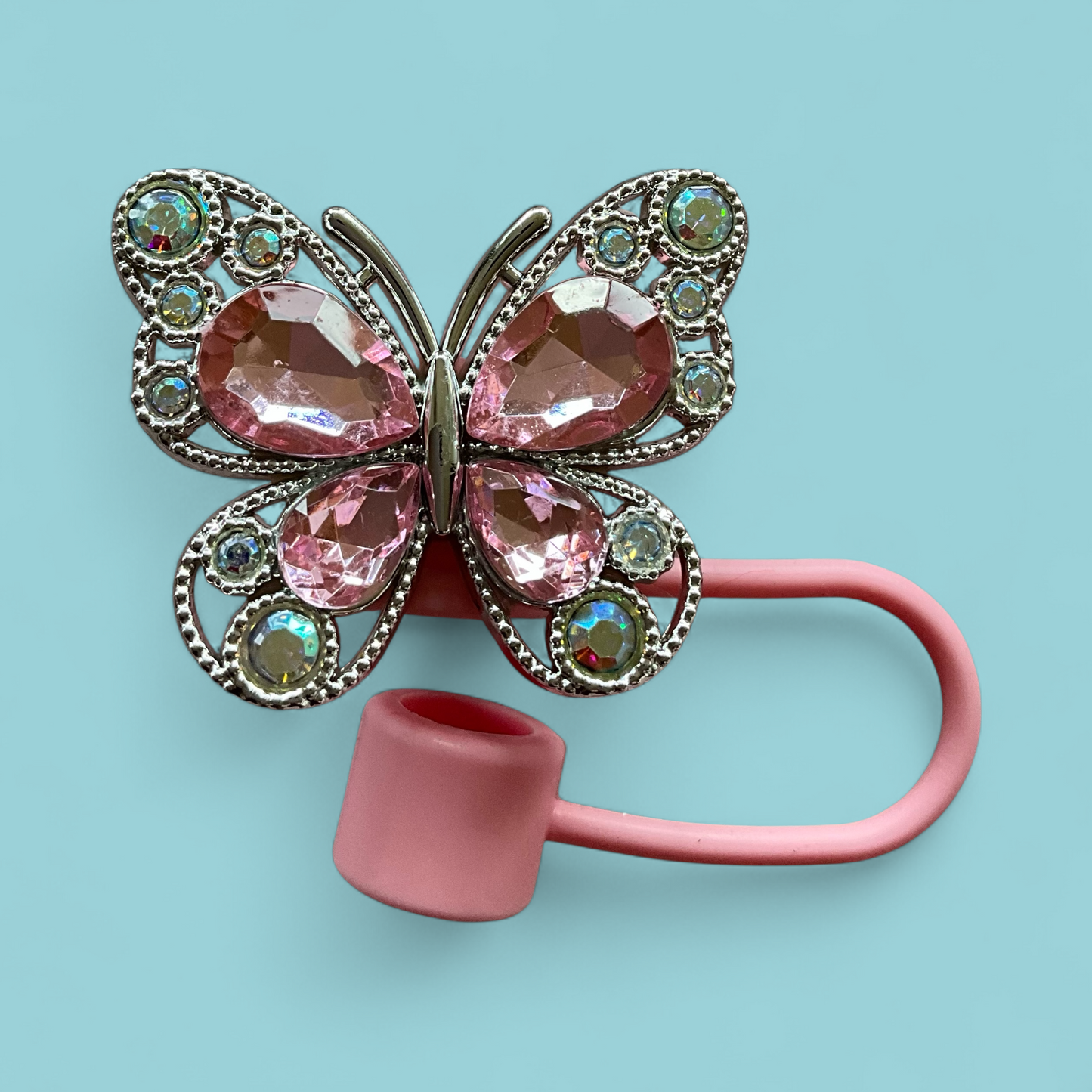🦋✨ Butterfly Sparkle Trinkhalmabdeckungen – Glam Edition ✨🦋