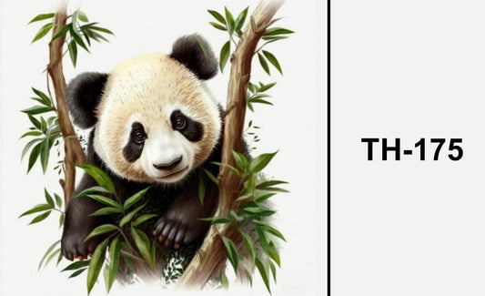 Single Sticker ca.10 mal 10 cm TH-175 Panda