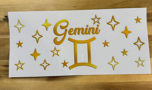 Sternzeichen Zwilling Gold