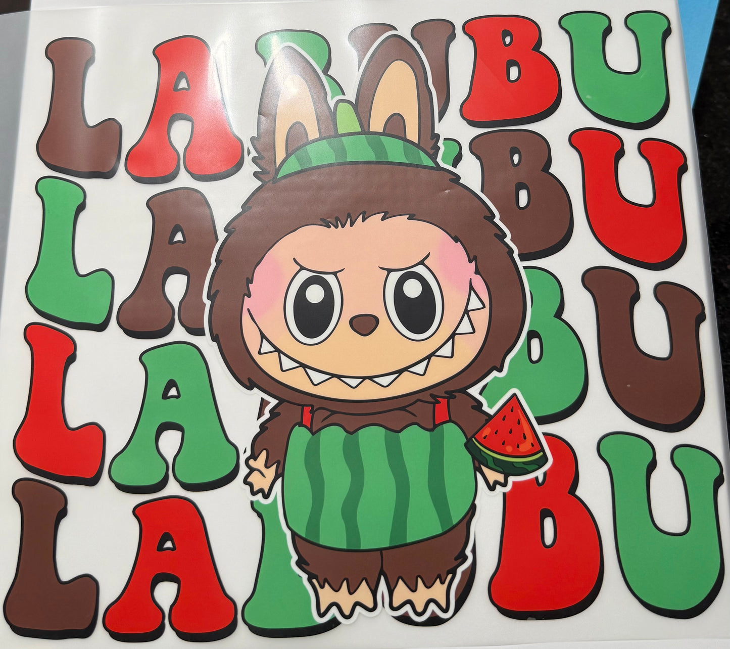 Textil-Sticker cute monster