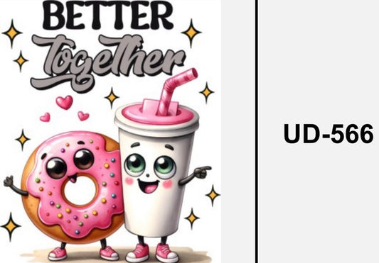 Bether together - Textil Sticker