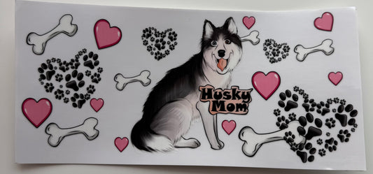 Hunde Mom Husky