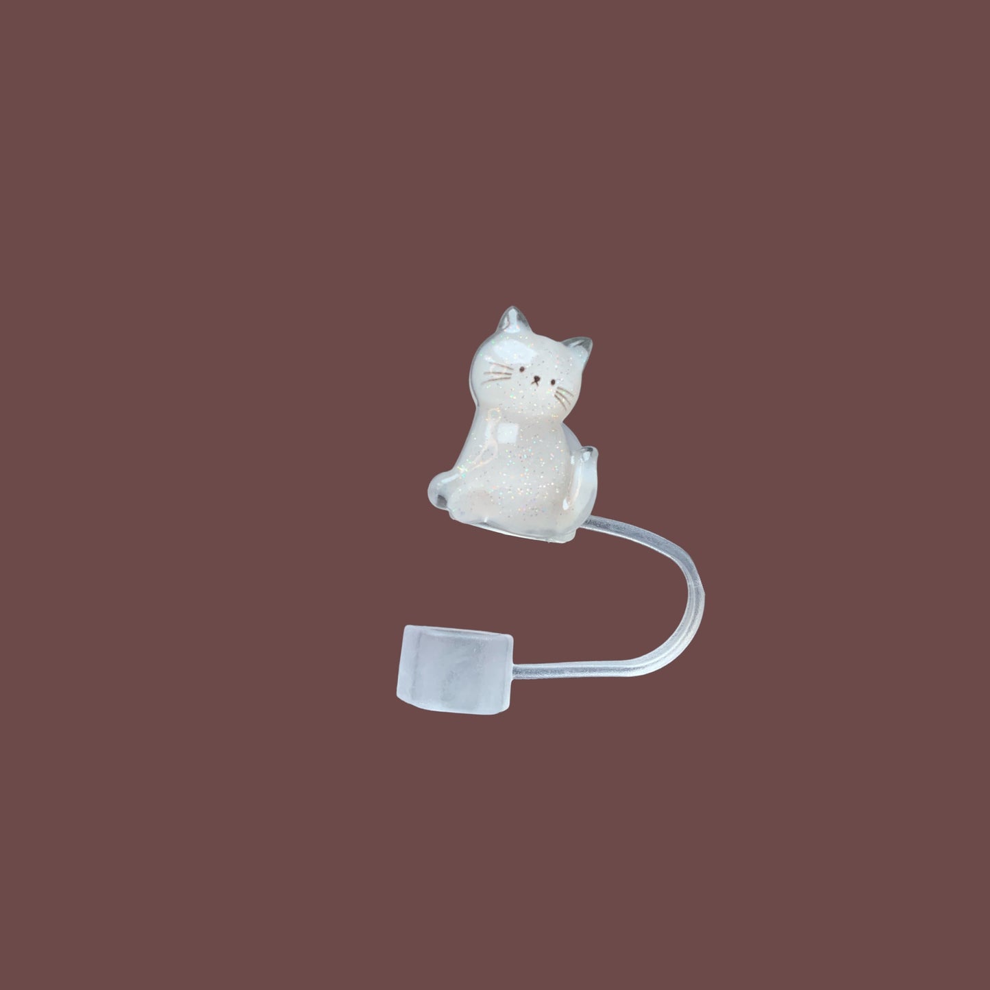 Meow & Glow – die Glitzerkätzchen für deinen Strohhalm