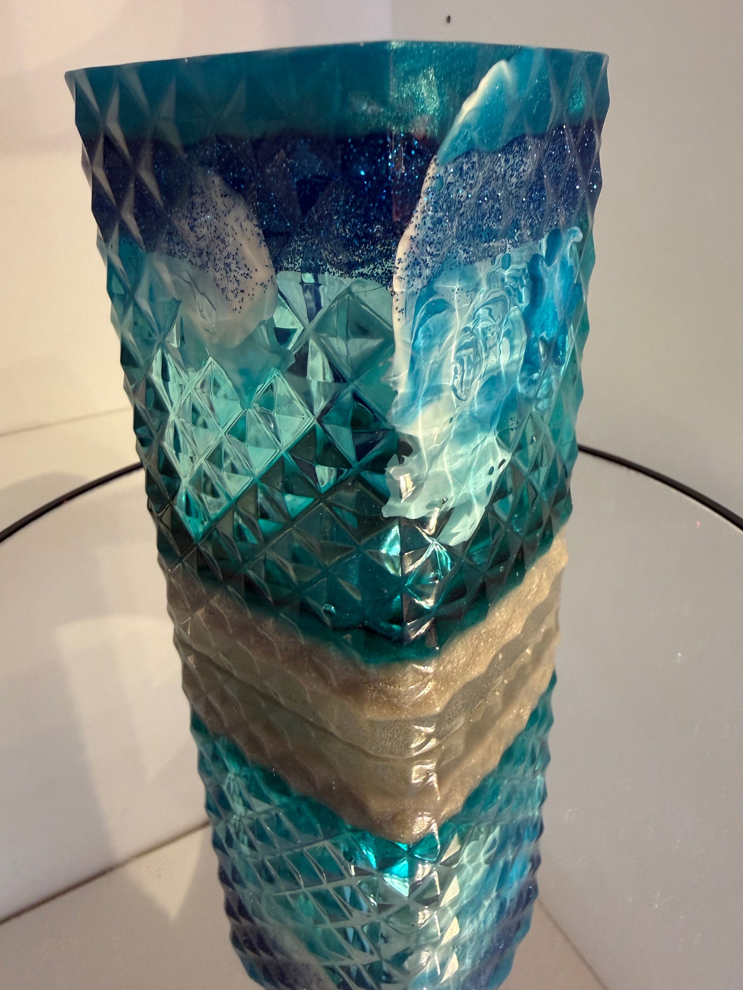 Wunderschöner Beach Vibes Resin-Stiftehalter