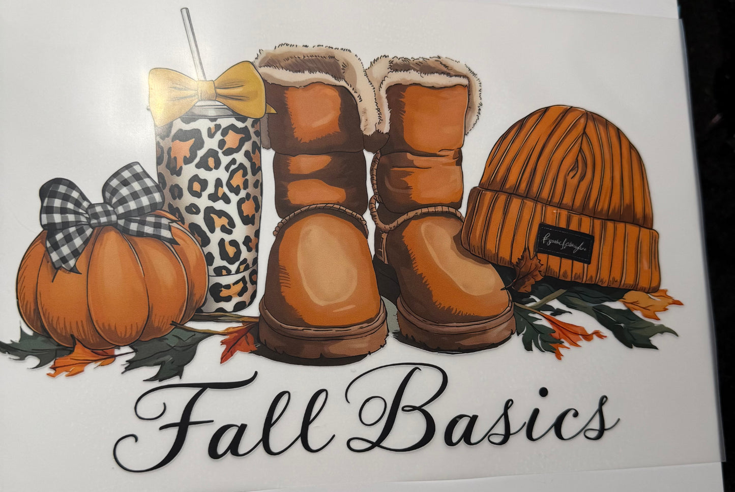 Textil-Sticker Fall Basics