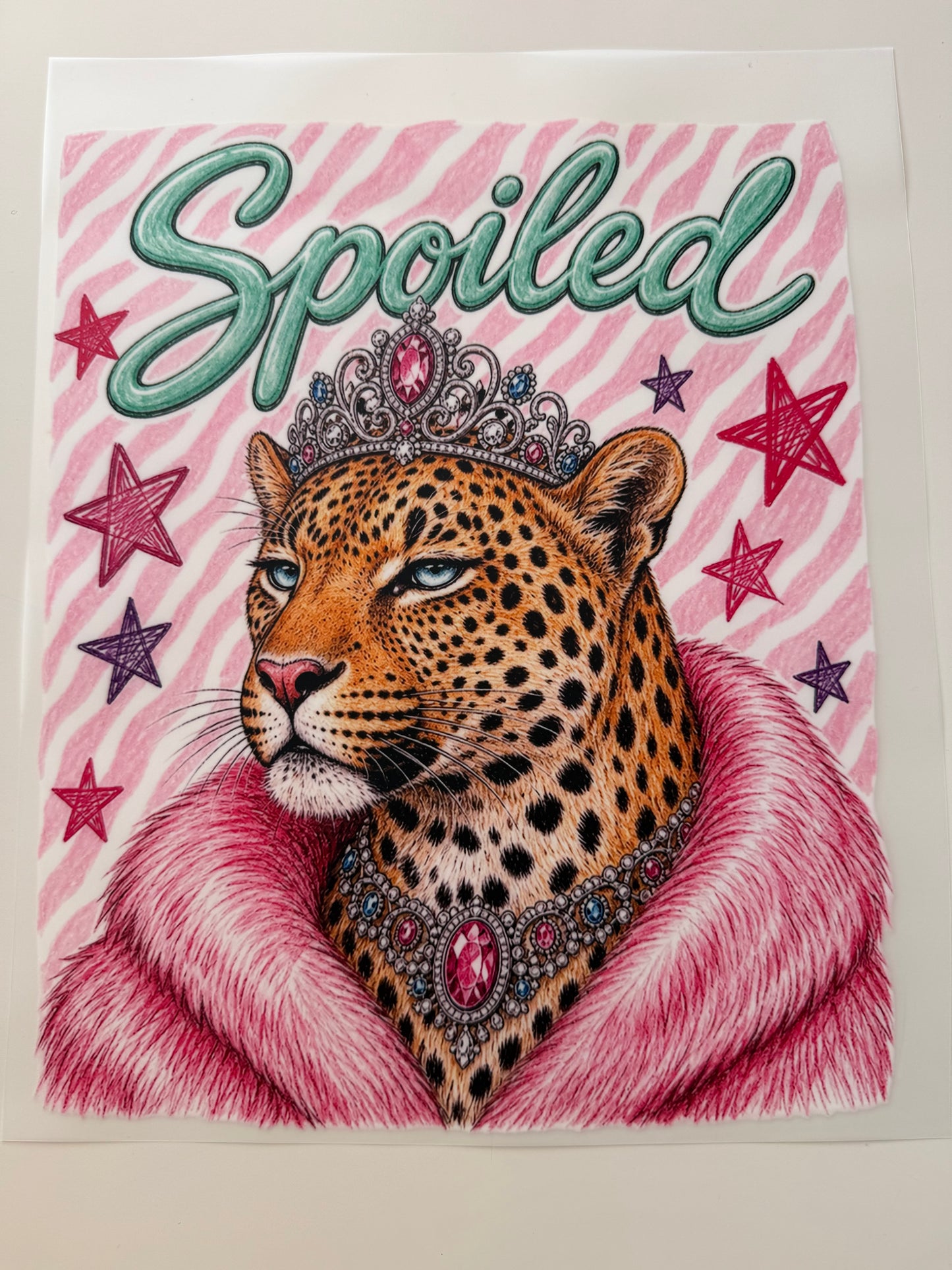 Spoiled tiger