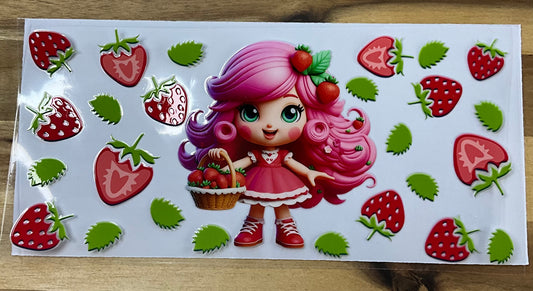 Strawberry girl big pink
