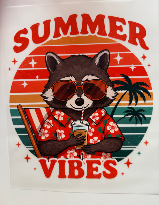 Summer vibes Waschbär